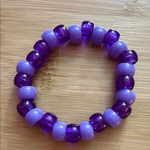 ‼️5/$25‼️ Light Purple and dark purple Beaded Bracelet